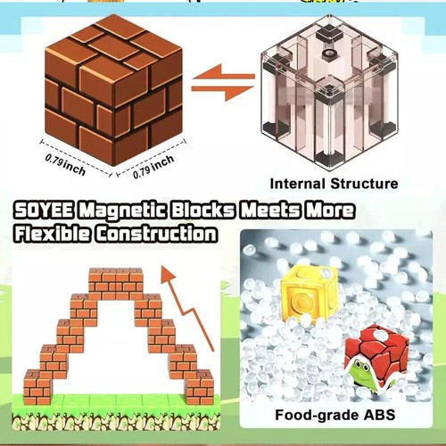 Set minecraft magnetic - set,