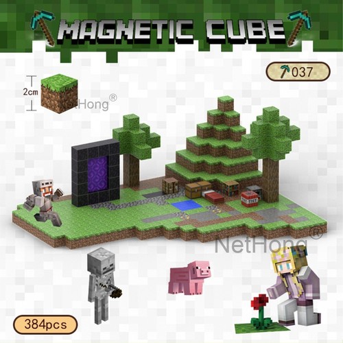 Pixel world magnetic - magnetic, building