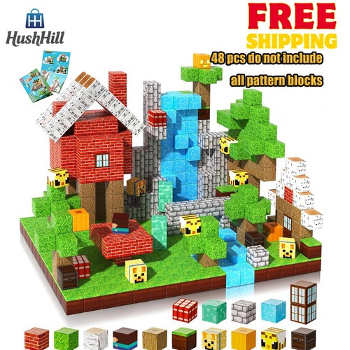 100pcs magnetic minecraft - magnetic,