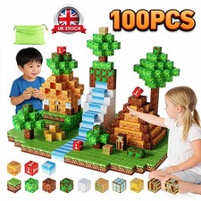 100Pcs/Set Minecraft Magnetic