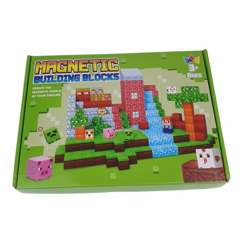Cooljoya 108 piece magnetic - piece,