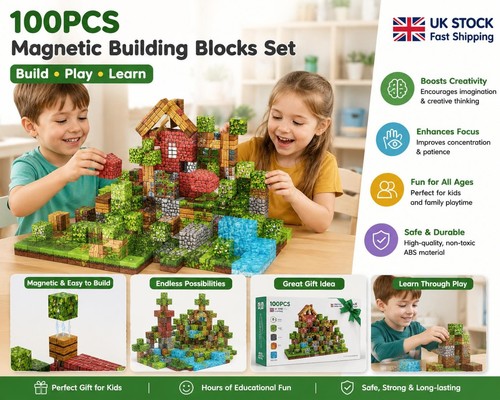 100pcs magnetic minecraft - magnetic,