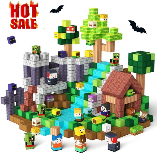 100pcs minecraft magnetic - 100pcs,
