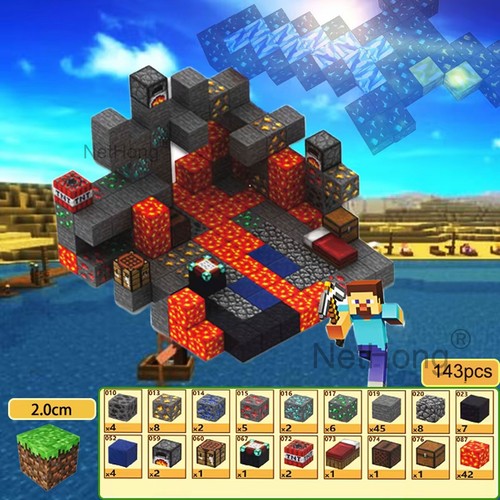 Minecraft magnetic building - minecraft,