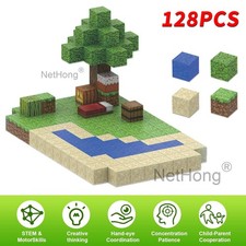 128Pcs/Set Minecraft Magnetic