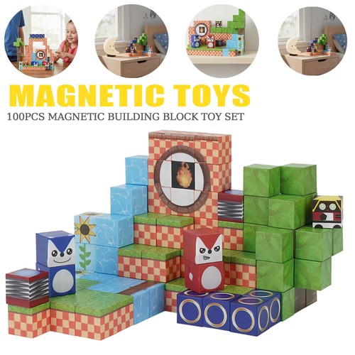100pcs mine craft - 100pcs, magnetic