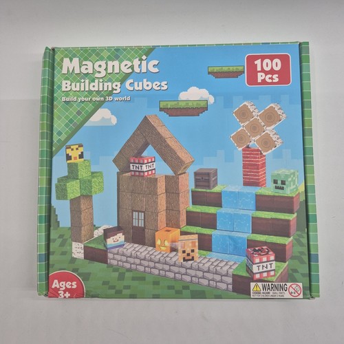 Magnetic building cubes 100 - magnetic,