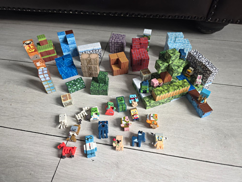 Mine craft 160 magnetic blocks - mine,