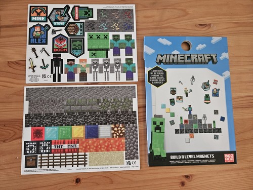 Minecraft magnet set - minecraft, 2