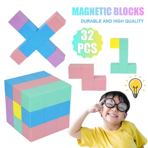 Magnetic blocks 32pcs - magnetic,