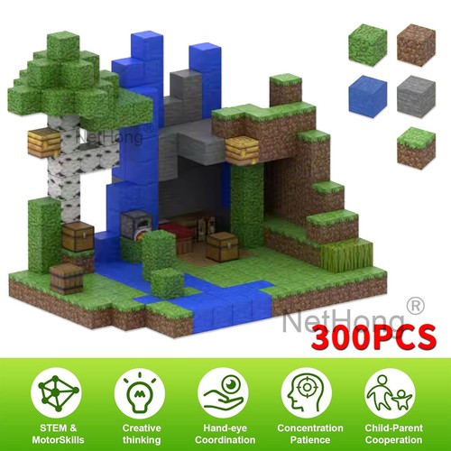 300pcs minecraft magnetic - minecraft,
