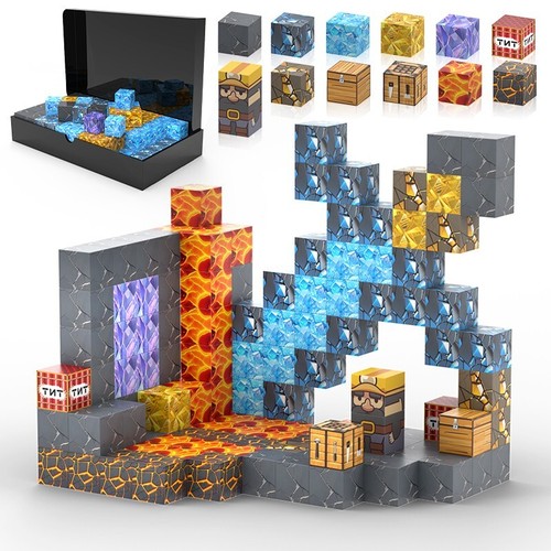129 pcs magnetic block - magnetic,