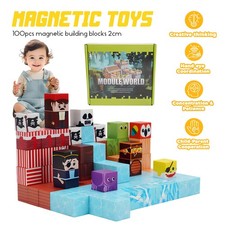 100Pcs/Set Minecraft Magnetic