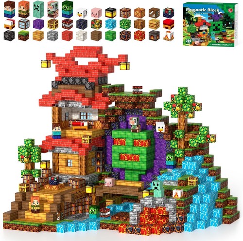 Minecraft 200 pcs magnetic - minecraft,