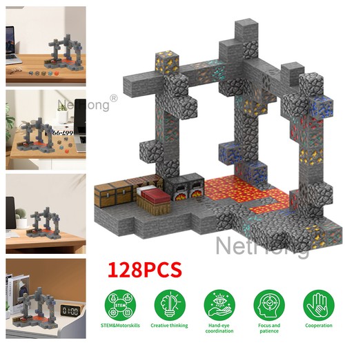 Minecraft magnetic building - magnetic,
