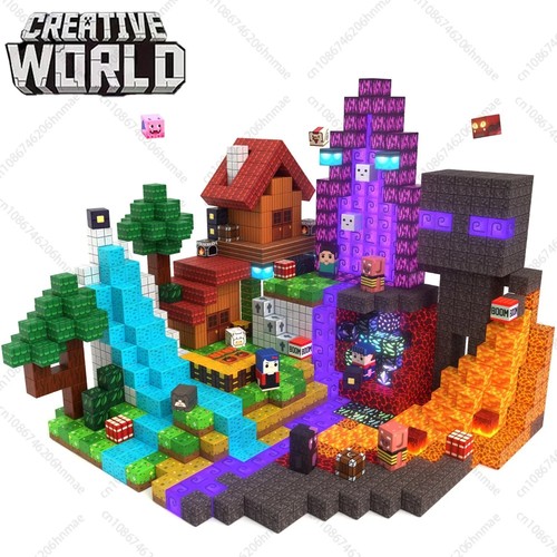 Magnetic building blocks stem - magnetic,