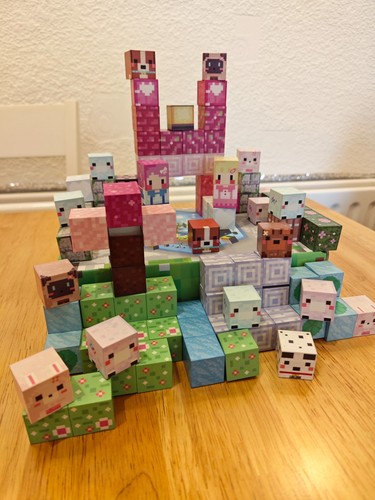 Minecraft style magnetic - minecraft,