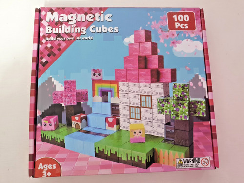 100pcs magnetic building - magnetic,