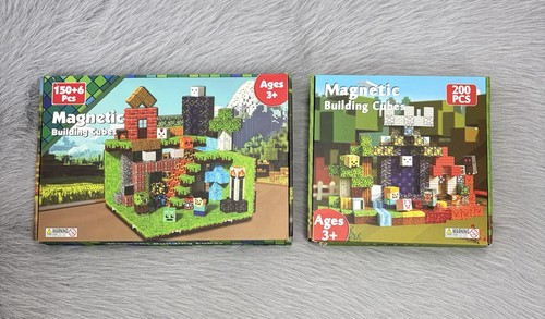 Magnetic building block cubes - building,