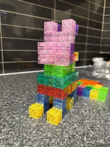 Magnetic building blocks stem - building,